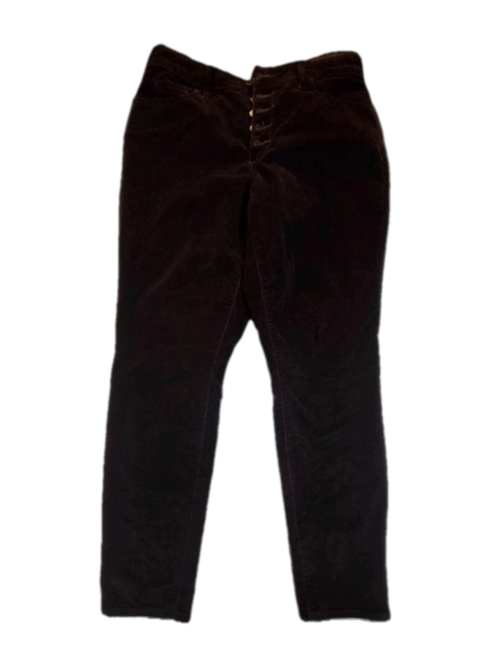Universal Thread Women's High Rise Skinny Corduroy Pants Purple Size 8 29R